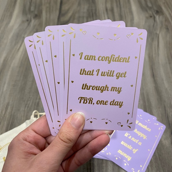 Owlcrate Bookish & Self-care Affirmation Cards - Picture 5 of 5